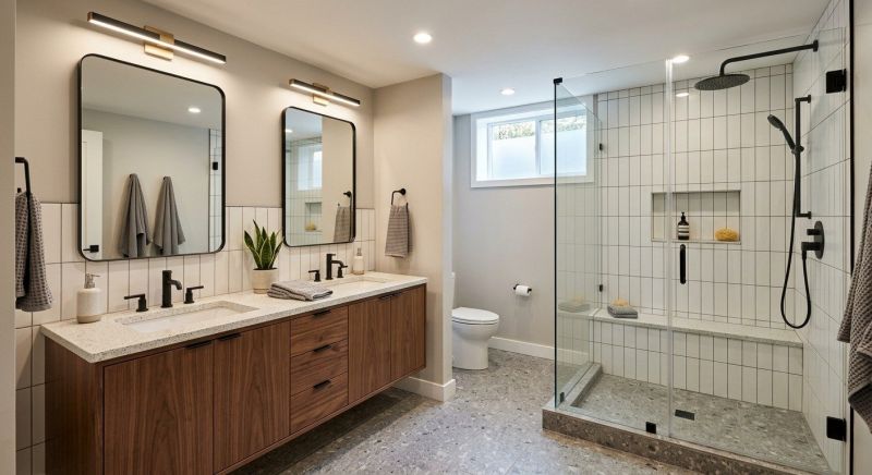 Basement Bathroom Remodeling in Mason County, WA