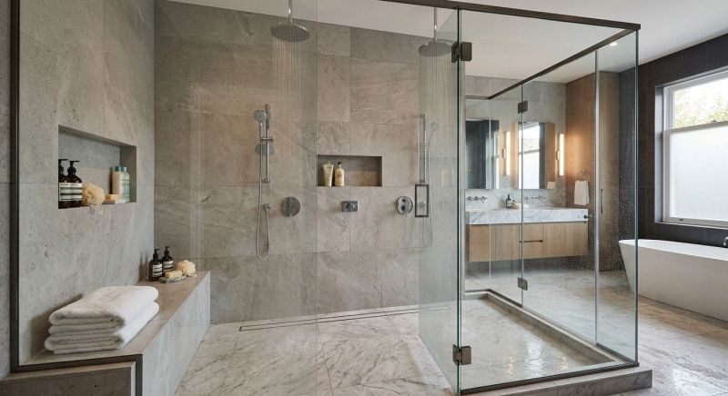 Shower Enlargement in Union, WA