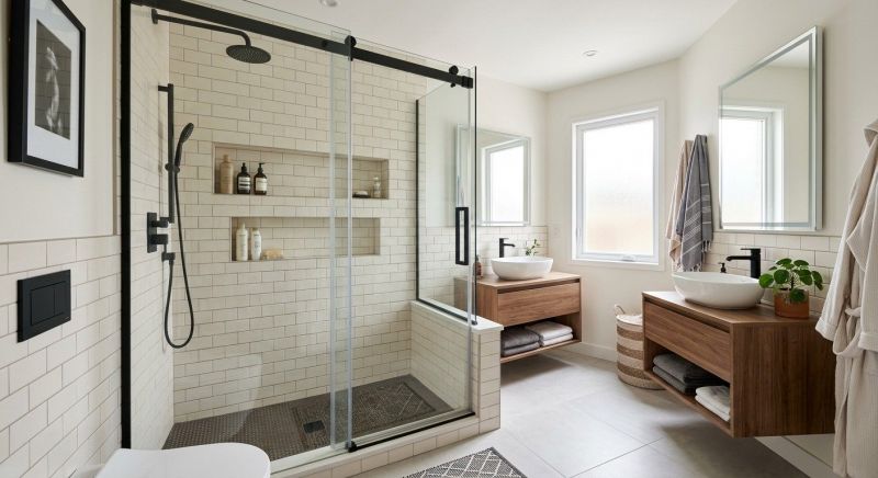 Tub To Shower Conversion in Union, WA